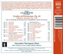 Muzio Clementi (1752-1832): Gradus ad Parnassum op.44 Vol.1, CD