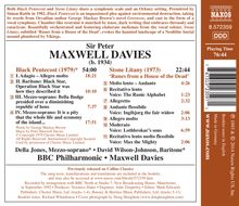 Peter Maxwell Davies (1934-2016): Black Pentecost, CD