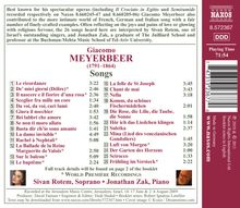 Giacomo Meyerbeer (1791-1864): Lieder Vol.1, CD