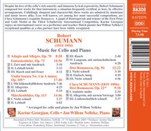 Robert Schumann (1810-1856): Werke für Cello &amp; Klavier, CD