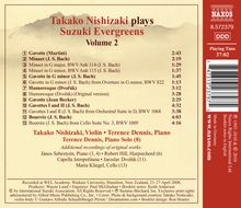 Takako Nishizaki - Suzuki Evergreens Vol.2, CD