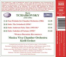 Boris Tschaikowsky (1925-1996): Andersen Fairy Tales, CD