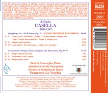 Alfredo Casella (1883-1947): Symphonie Nr.1 op.5, CD