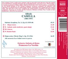 Alfredo Casella (1883-1947): Symphonie Nr.3 op.63, CD