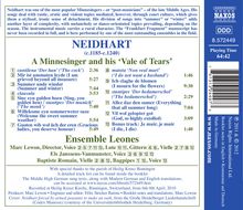 Neidhart von Reuenthal (1180-1240): A Minnesinger and his "Vale of Tears", CD