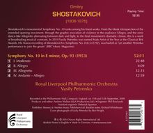 Dmitri Schostakowitsch (1906-1975): Symphonie Nr.10, CD