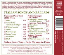 Stefano Secco - Italian Songs and Ballads, CD