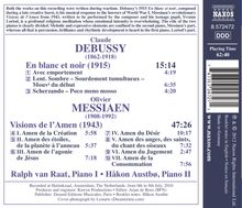 Olivier Messiaen (1908-1992): Visions de l'Amen für 2 Klaviere, CD