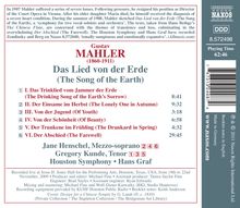 Gustav Mahler (1860-1911): Das Lied von der Erde, CD