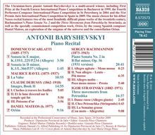 Antoni Baryshevskyi - Piano Recital, CD