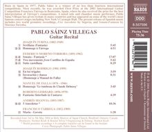 Pablo Sainz Villegas - Guitar Recital, CD
