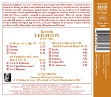 Kenneth Leighton (1929-1988): Missa de Gloria op.82, CD