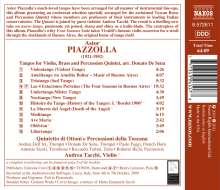 Astor Piazzolla (1921-1992): Die 4 Jahreszeiten für Violine,Blechbläser &amp; Percussion, CD