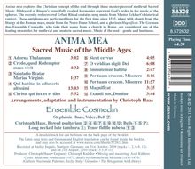 Anima Mea - Sacred Music of the Middle Ages, CD