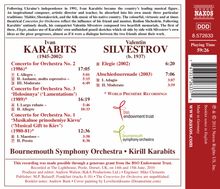 Ivan Karabyts (1945-2002): Konzerte für Orchester Nr.1-3, CD