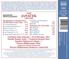 Leos Janacek (1854-1928): Missa Glagolitica, CD