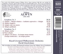 William Alwyn (1905-1985): Symphonien Nr.1 &amp; 3, CD