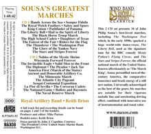 John Philip Sousa (1854-1932): Sousa's Greatest Marches, 2 CDs