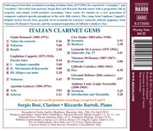 Sergio Bosi - Italian Clarinet Gems, CD