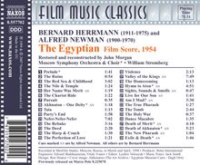 Bernard Herrmann (1911-1975): Filmmusik: The Egyptian (Filmmusik), CD