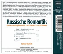 Russische Romantik, CD