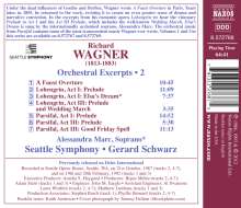 Richard Wagner (1813-1883): Orchestral Excerpts Vol.2, CD