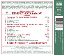 Nikolai Rimsky-Korssakoff (1844-1908): Orchesterwerke, CD