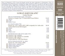 Goran Krivokapic - Guitar Recital, CD