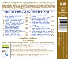 The Guerra Manuscript Vol.2, CD