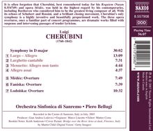 Luigi Cherubini (1760-1842): Symphonie D-Dur, CD