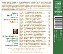 Helmut Walcha (1907-1991): Choralvorspiele Vol.3, CD