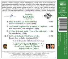 Anthony Girard (geb. 1959): Le Cercle de la Vie - 24 Präludien für Klavier, CD