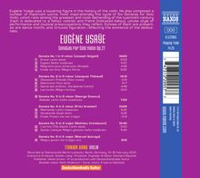Eugene Ysaye (1858-1931): Sonaten für Violine solo op.27 Nr.1-6, CD