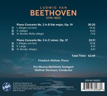 Ludwig van Beethoven (1770-1827): Klavierkonzerte Nr.2 &amp; 3, CD