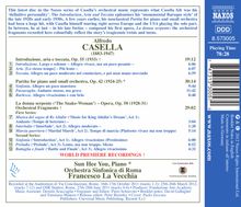 Alfredo Casella (1883-1947): Orchesterfragmente aus "La Donna serpente" op.50, CD