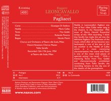 Ruggero Leoncavallo (1857-1919): Pagliacci, 2 CDs