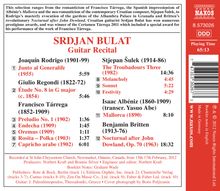 Srdjan Bulat,Gitarre, CD