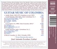 Jose Antonio Escobar - Guitar Music of Colombia, CD