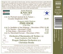 Justin Heinrich Knecht (1752-1817): Grande Simphonie "Le Portrait musical de la Nature", CD