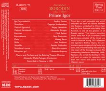 Alexander Borodin (1833-1887): Fürst Igor, 3 CDs