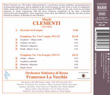 Muzio Clementi (1752-1832): Symphonien Nr.1 &amp; 2, CD