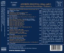 Andres Segovia - 1950s American Recordings Vol.2, CD