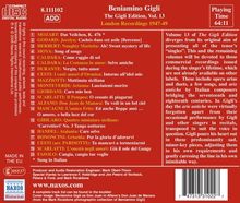 Benjamino Gigli- Edition Vol.13, CD
