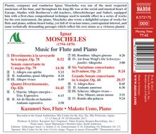 Ignaz Moscheles (1794-1870): Werke für Flöte &amp; Klavier, CD