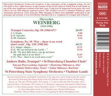 Mieczyslaw Weinberg (1919-1996): Symphonie Nr.18 "War - there is no word more cruel" op.138, CD