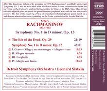 Sergej Rachmaninoff (1873-1943): Symphonie Nr.1, CD