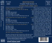 Ludwig van Beethoven (1770-1827): Sämtliche Violinsonaten Vol.2, CD