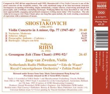 Dmitri Schostakowitsch (1906-1975): Violinkonzert Nr.1, CD