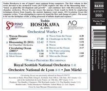 Toshio Hosokawa (geb. 1955): Orchesterwerke Vol.2, CD