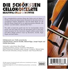 Die schönsten Cellokonzerte, 3 CDs